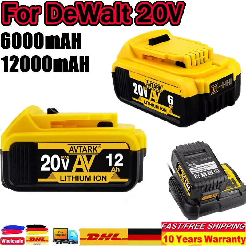 9.0Ah/6.0AH For DeWalt 20V/60V Screwdriver Battery Power Tools For Dewalt DCB206 DCB205 DCB609 DCB200 For flexvolt max Battery
9.0Ah/6.0AH For DeWalt 20V/60V Screwdriver Battery Power Tools For Dewalt DCB206 DCB205 DCB609 DCB200 For flexvolt max Battery
