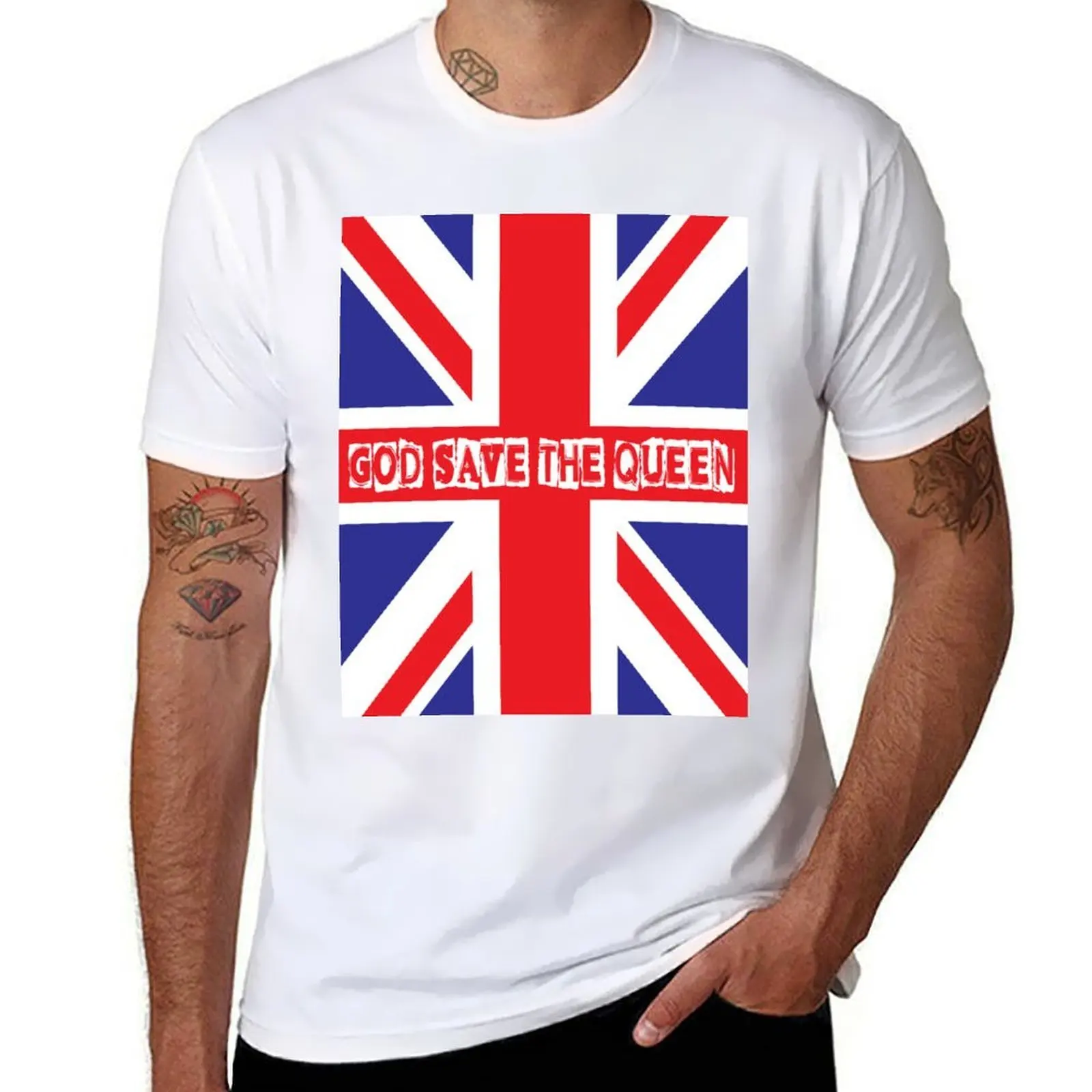 God Save the Queen T-Shirt printed t shirts for man t shirts cotton 100% men t shirt cotton 100% T-Shirt
God Save the Queen T-Shirt printed t shirts for man t shirts cotton 100% men t shirt cotton 100% T-Shirt