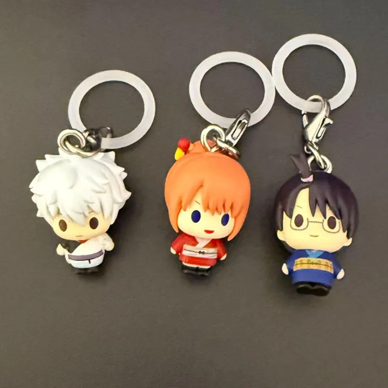 Original Gintama: The Movie Action Figure Umbrella Pendant Gashapon Gintoki Sakata, Kagura, Shinpachi Shimura Keychain Cute Gift
Original Gintama: The Movie Action Figure Umbrella Pendant Gashapon Gintoki Sakata, Kagura, Shinpachi Shimura Keychain Cute Gift