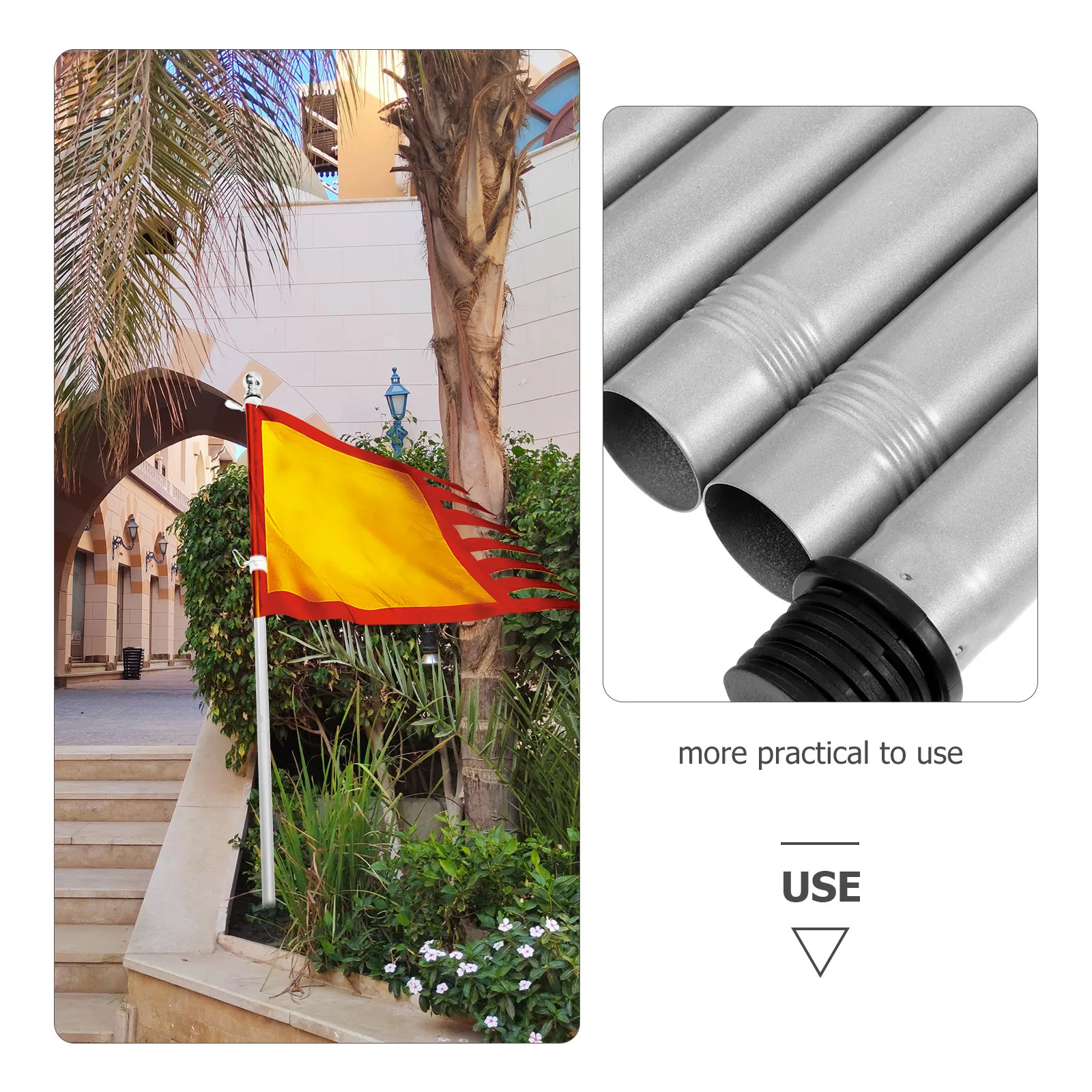 1 set 1 Set Stainless Steel Flagpole Outdoor Rotation Holder For Garden Yard Wall Porch Rustproof Reusable Metal Flag Rod Stand
1 set 1 Set Stainless Steel Flagpole Outdoor Rotation Holder For Garden Yard Wall Porch Rustproof Reusable Metal Flag Rod Stand