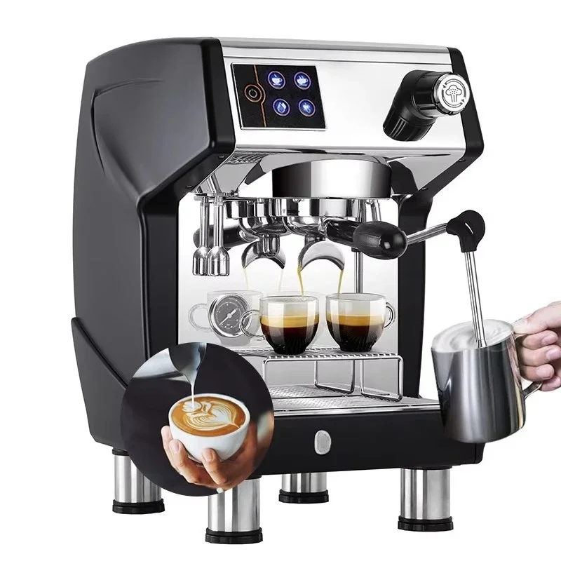 Italian Expresso Coffee Maker Aluminum Office Business Coffee Machine Series With Milk Frother
Italian Expresso Coffee Maker Aluminum Office Business Coffee Machine Series With Milk Frother