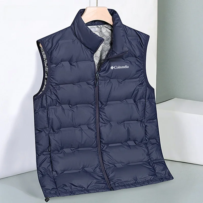 Graphene down Vest Men's Stand Collar Outdoor Warmth Couples Vest Windproof Jacket Duck down Filling Ultra Soft Fabric
Graphene down Vest Men's Stand Collar Outdoor Warmth Couples Vest Windproof Jacket Duck down Filling Ultra Soft Fabric