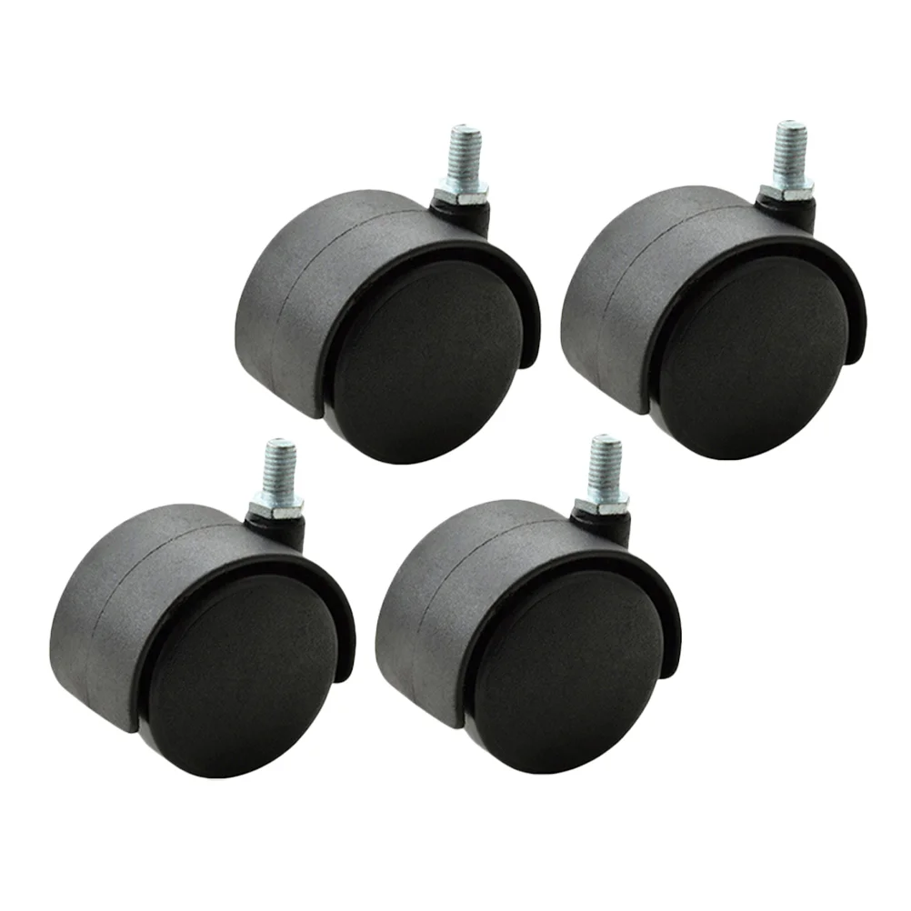 Chair Cylinder Swivel Casters Heavy Duty Gaming Office Computer Chairs with Castor Wheels Black Plastic
Chair Cylinder Swivel Casters Heavy Duty Gaming Office Computer Chairs with Castor Wheels Black Plastic