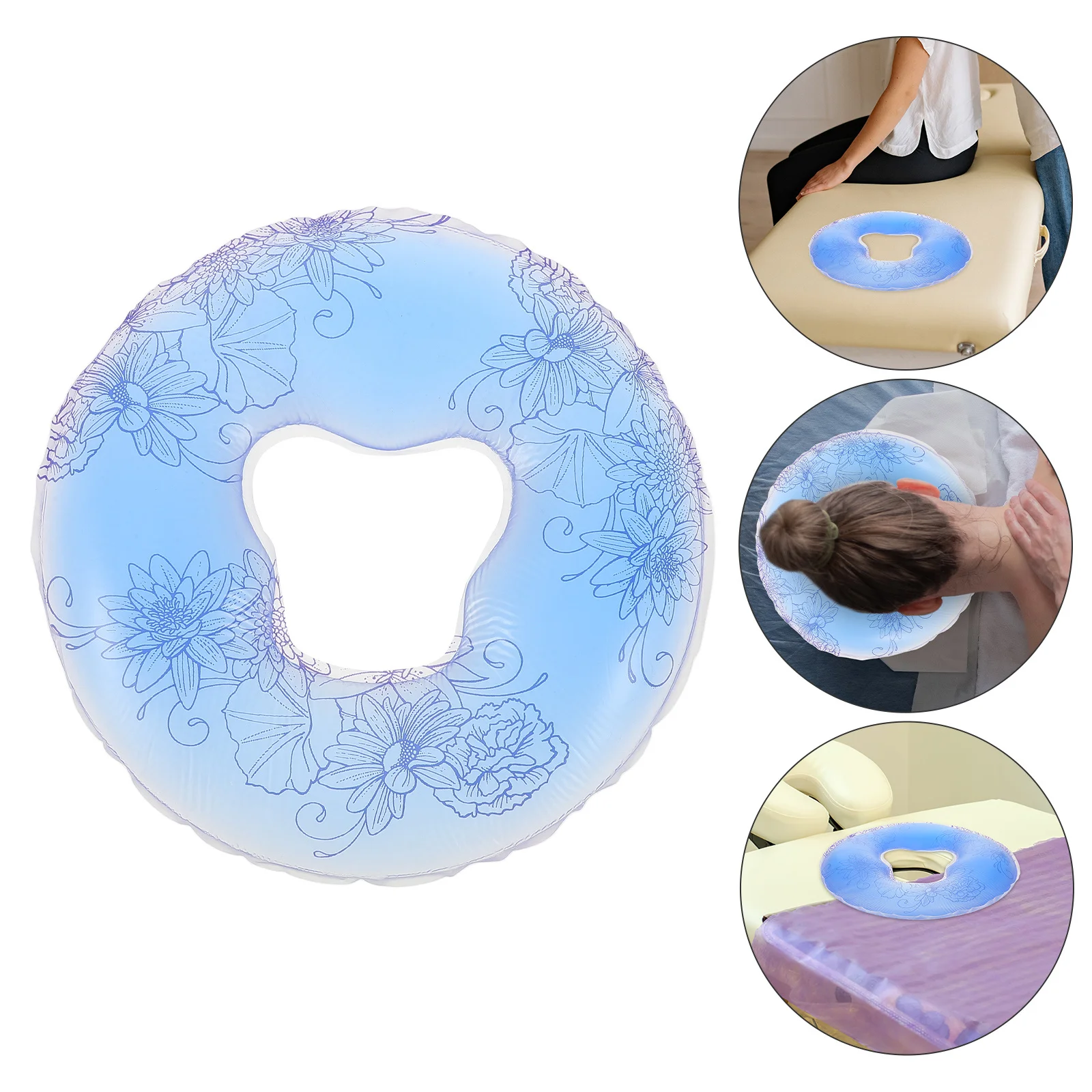 Soft Silicone Face Pillow Massage Bed Headrest Ergonomic Face Down Pillow for Salon Spa Massage Table Neck Support Relaxation
Soft Silicone Face Pillow Massage Bed Headrest Ergonomic Face Down Pillow for Salon Spa Massage Table Neck Support Relaxation