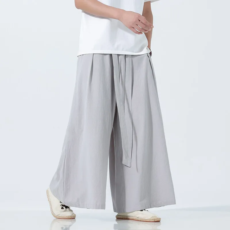 2025 Men Cotton Wide Leg Pants Men Casual Solid Color Joggers Trousers Men Oversize Streetwear Vintage Pants Men Bell Bottoms
2025 Men Cotton Wide Leg Pants Men Casual Solid Color Joggers Trousers Men Oversize Streetwear Vintage Pants Men Bell Bottoms