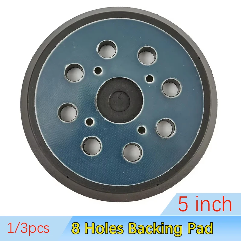5 Inch 8 Hole Sander Backing Pad for Makita BO5041 M9202B M9204B, Universal Sanding Pad Hook and Loop with Dust Extraction Holes
5 Inch 8 Hole Sander Backing Pad for Makita BO5041 M9202B M9204B, Universal Sanding Pad Hook and Loop with Dust Extraction Holes