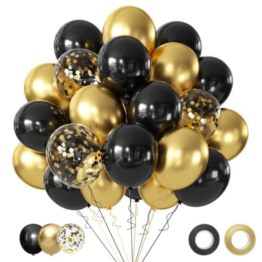 and Balloons, 50PCS 12 Inch and Confetti Balloon Party Decorations for Birthday, Graduation, New Years, Wedding, Engagement Par
and Balloons, 50PCS 12 Inch and Confetti Balloon Party Decorations for Birthday, Graduation, New Years, Wedding, Engagement Par