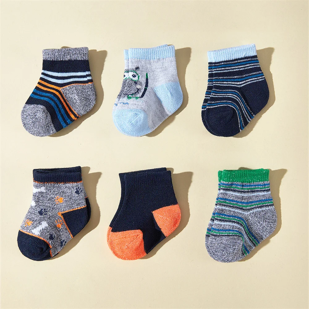 6Pairs/lot Cute Baby Boy Girl Socks Kids Newborn Cheap Stuff Anti Slip Sokken for 0-3years Bebe Infant Toddlder Floor Socks
6Pairs/lot Cute Baby Boy Girl Socks Kids Newborn Cheap Stuff Anti Slip Sokken for 0-3years Bebe Infant Toddlder Floor Socks