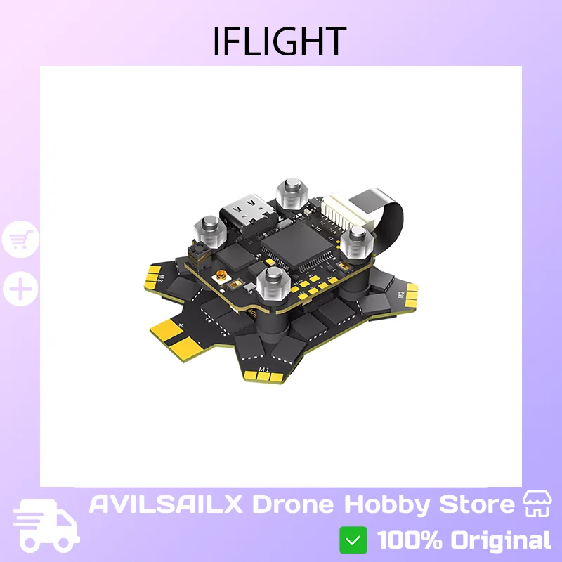 iFlight Borg 5S Racing FPV Drone Flight Controller 60A ESC 4-8S High Performance
iFlight Borg 5S Racing FPV Drone Flight Controller 60A ESC 4-8S High Performance
