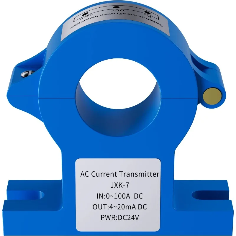 20mm Split Core Hall Current Transducer 0-100A 200A 300A AC DC Current Transmitter 4-20mA 0-5V 0-10V RS485 Current Measuring
20mm Split Core Hall Current Transducer 0-100A 200A 300A AC DC Current Transmitter 4-20mA 0-5V 0-10V RS485 Current Measuring