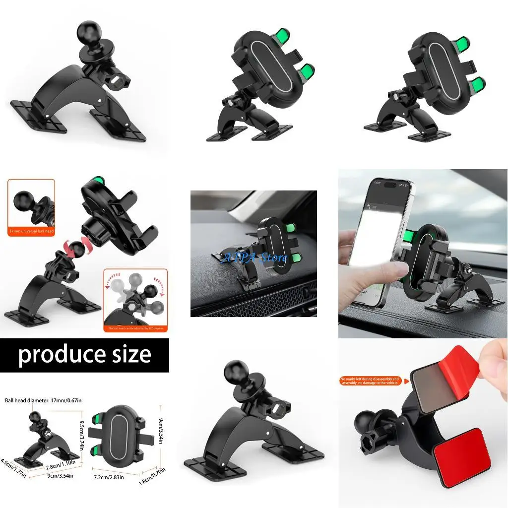 U13C Гибкая пластиковая автомобильная телефонная кронштейна подставка 17 мм универсальной шариковой головки с автоматическим
U13C Гибкая пластиковая автомобильная телефонная кронштейна подставка 17 мм универсальной шариковой головки с автоматическим