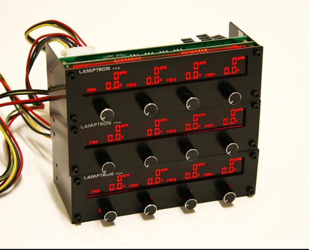 lamptron FC6 5.25" BAY FAN CONTROLLER
lamptron FC6 5.25" BAY FAN CONTROLLER
