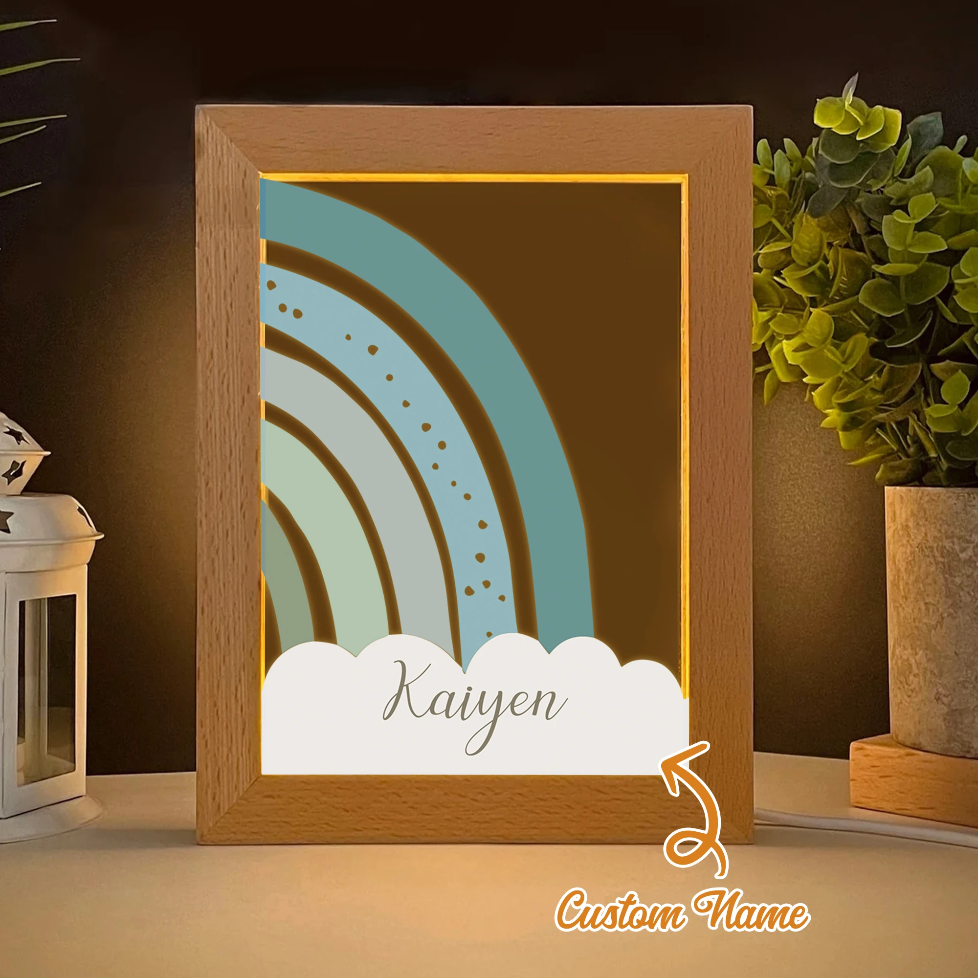 Personalized Rainbow Name Led Night View Photo Frame Custom Gift Family Living Room Bedroom Dining Room Home Decoration
Personalized Rainbow Name Led Night View Photo Frame Custom Gift Family Living Room Bedroom Dining Room Home Decoration