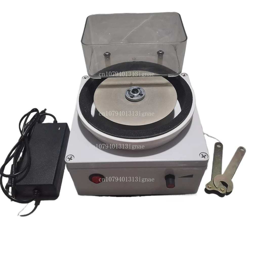 Электрический плоскошлифовальный станок - 125 мм алмазный шлифовальный круг, портативный заточной станок для ножей/драгоценных камней/камнерезных изделий (с водяным охлаждением)
Электрический плоскошлифовальный станок - 125 мм алмазный шлифовальный круг, портативный заточной станок для ножей/драгоценных камней/камнерезных изделий (с водяным охлаждением)