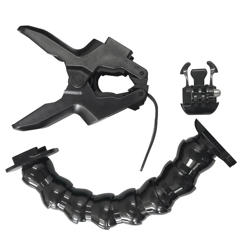 Hot-Jaws Flex Clamp Mount With Flexible Adjustable Gooseneck For Gopro Hero 8 7 Action Camera Accessory
Hot-Jaws Flex Clamp Mount With Flexible Adjustable Gooseneck For Gopro Hero 8 7 Action Camera Accessory