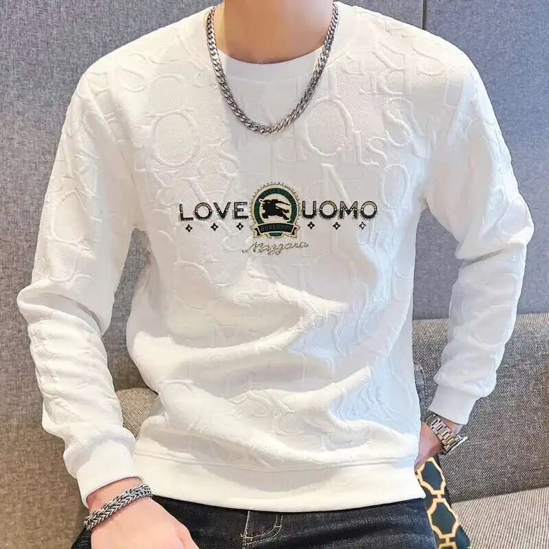 Spring Men Hoodie Letter Jacquard Sweatshirts Men Long Sleeve Sweater Sweat Homme Club Outfits Sudaderas Hombre Mode Homme 2025
Spring Men Hoodie Letter Jacquard Sweatshirts Men Long Sleeve Sweater Sweat Homme Club Outfits Sudaderas Hombre Mode Homme 2025
