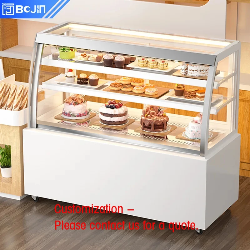 custom.BoJin Commercial Bakery Display Cabinet - Refrigerated Glass Showcase Bread Cake Pastry, Supermarket Dessert Display
custom.BoJin Commercial Bakery Display Cabinet - Refrigerated Glass Showcase Bread Cake Pastry, Supermarket Dessert Display