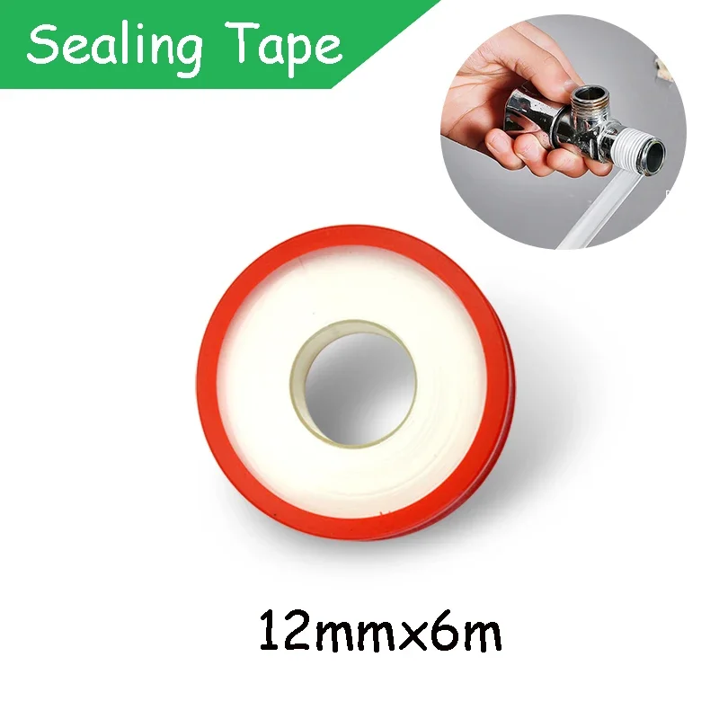 1/2/5Pcs 6m X 12mm PTFE White Threaded Sealing Tape Adhesive Plumbers Sealing Tape Fitting Thread Seal Tape 
1/2/5Pcs 6m X 12mm PTFE White Threaded Sealing Tape Adhesive Plumbers Sealing Tape Fitting Thread Seal Tape