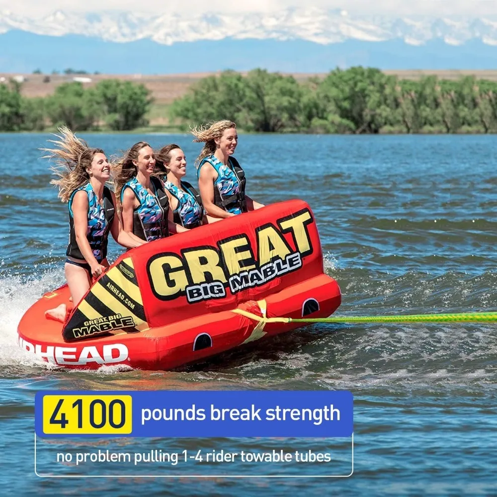 Tow Rope for Tubing, Tow Rope for Towable Tubes for Boating, Tow Rope for Pulling Tube with Pontoon Boat Jet Ski
Tow Rope for Tubing, Tow Rope for Towable Tubes for Boating, Tow Rope for Pulling Tube with Pontoon Boat Jet Ski