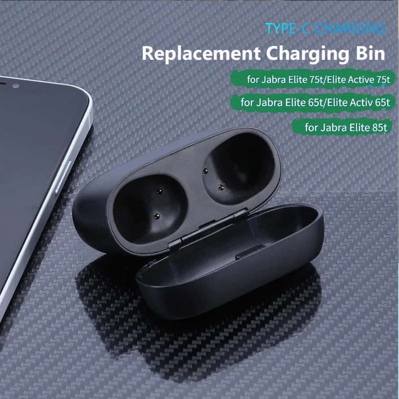 Wireless Charger Case for Jabra Elite 85t/65t/75t/Active & More - LED Indicator, Anti-Slip
Wireless Charger Case for Jabra Elite 85t/65t/75t/Active & More - LED Indicator, Anti-Slip