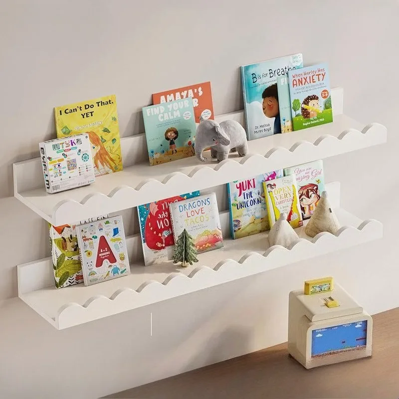2 Pack Scalloped Wooden Floating Wall Shelves Decorative Wall Mounted Storage Organizer for Bedroom Kids Room, Bathroom & Plants
2 Pack Scalloped Wooden Floating Wall Shelves Decorative Wall Mounted Storage Organizer for Bedroom Kids Room, Bathroom & Plants