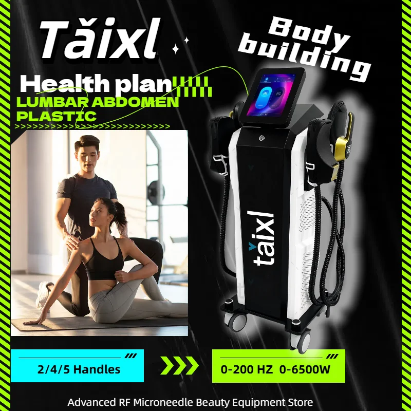 TAIXL Sculpt Machine 15Tesla 6500w NEO Body Sculpting Slimming Nova Fat Burning Muscle Electromagnetic Stimulate Therapy
TAIXL Sculpt Machine 15Tesla 6500w NEO Body Sculpting Slimming Nova Fat Burning Muscle Electromagnetic Stimulate Therapy