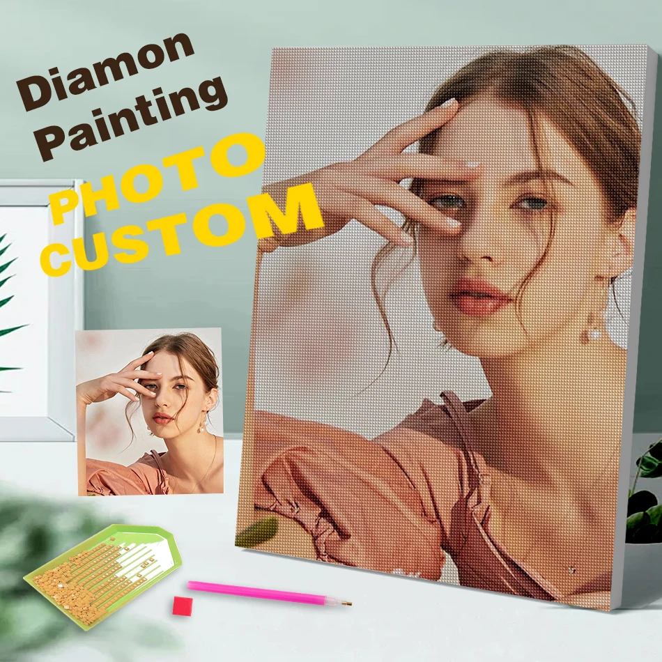 CHENISTORY Photo Custom Full Square Round Diamond Painting 5D DIY Diamond Embroidery Art Kits Handmade Gift
CHENISTORY Photo Custom Full Square Round Diamond Painting 5D DIY Diamond Embroidery Art Kits Handmade Gift