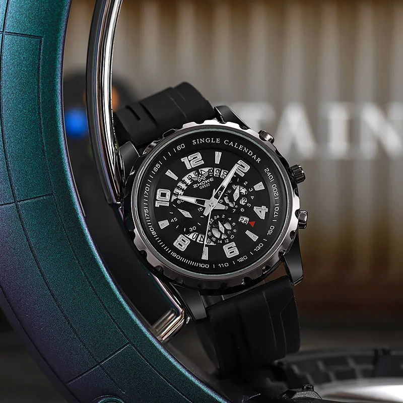 Men's Luxury Business Casual Men's Sports Style Silicone Quartz Watch, The Best Choice For Men's Gifts (No Box)
Men's Luxury Business Casual Men's Sports Style Silicone Quartz Watch, The Best Choice For Men's Gifts (No Box)