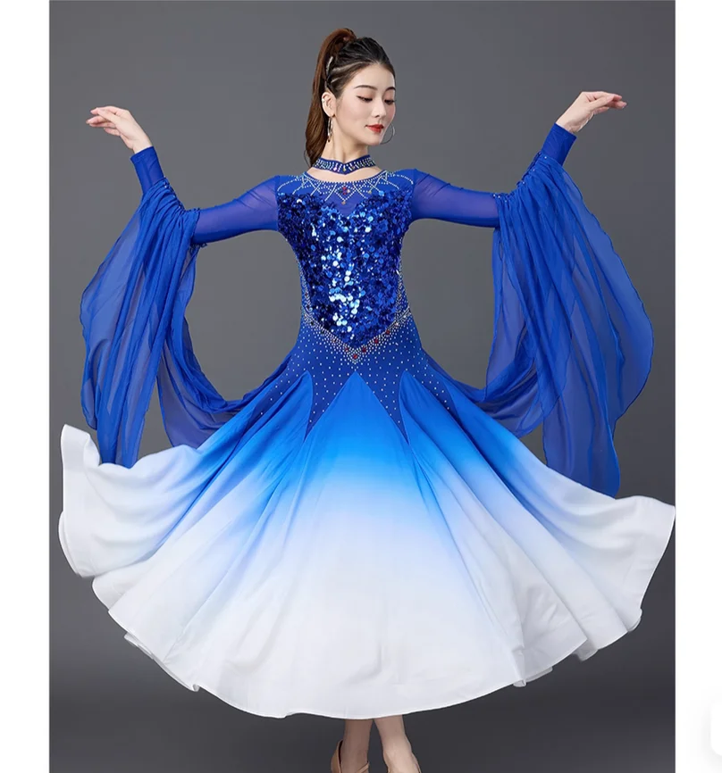 Bright Diamond Modern Dance Dress National Standard Dance Waltz Grand Swing Dress Competition Dress
Bright Diamond Modern Dance Dress National Standard Dance Waltz Grand Swing Dress Competition Dress