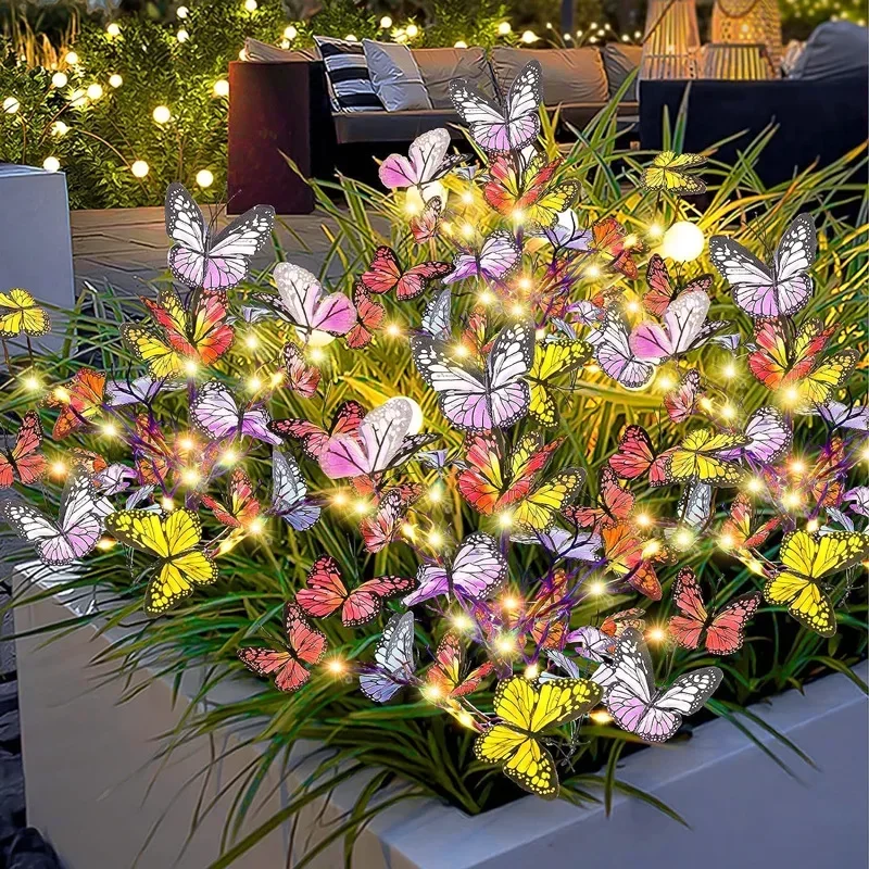 Outdoor Garden Solar Flower Butterfly Lawn Lights 2025 Yard Patio Courtyard Holiday Ramadan Decoration Xmas Party Wedding Decor
Outdoor Garden Solar Flower Butterfly Lawn Lights 2025 Yard Patio Courtyard Holiday Ramadan Decoration Xmas Party Wedding Decor