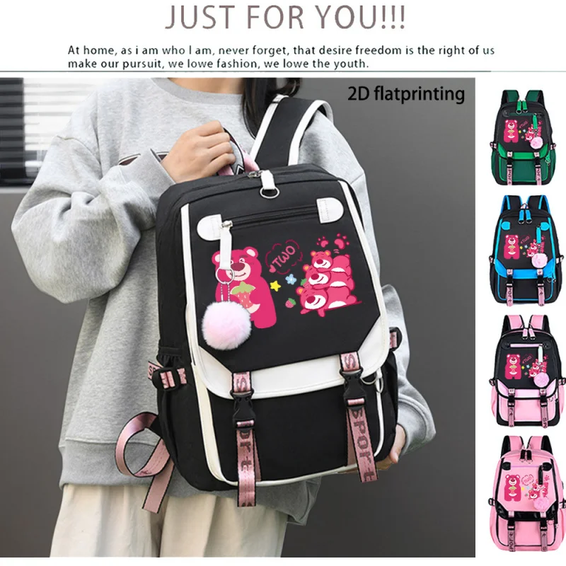 Классический рюкзак для отдыха DISNEY Lotso Fashion, 1 шт., органайзер для занятий спортом на открытом воздухе, дорожный рюкзак большой вместимости, легкий дорожный рюкзак
Классический рюкзак для отдыха DISNEY Lotso Fashion, 1 шт., органайзер для занятий спортом на открытом воздухе, дорожный рюкзак большой вместимости, легкий дорожный рюкзак