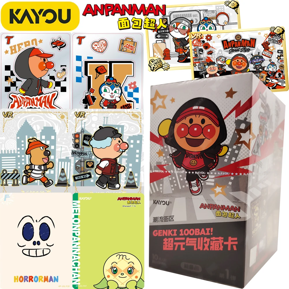 New Kayou Official Anpanman Animation Collection Cards for Boys Girls Cartoon Character Art Graffiti Colorful Creative Card Gift
New Kayou Official Anpanman Animation Collection Cards for Boys Girls Cartoon Character Art Graffiti Colorful Creative Card Gift