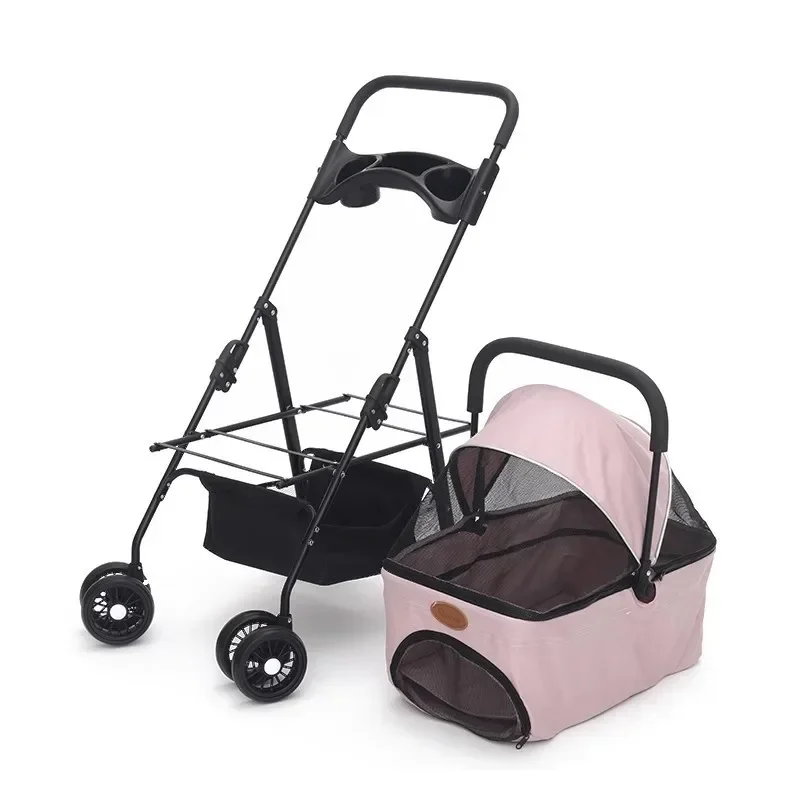 Pet Cart Dog Transportation Cat Trolley Small and Light Separation Foldable Going Out Supplies Pet Strollers Dog Carrier
Pet Cart Dog Transportation Cat Trolley Small and Light Separation Foldable Going Out Supplies Pet Strollers Dog Carrier