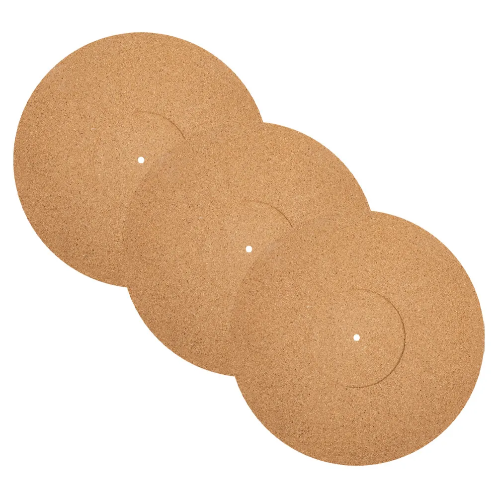 3Pcs Natural Cork Slipmat for Vinyl Turntable Anti-Vibration Anti-Static Record Mat Stable Rotation Noise Dampening
3Pcs Natural Cork Slipmat for Vinyl Turntable Anti-Vibration Anti-Static Record Mat Stable Rotation Noise Dampening