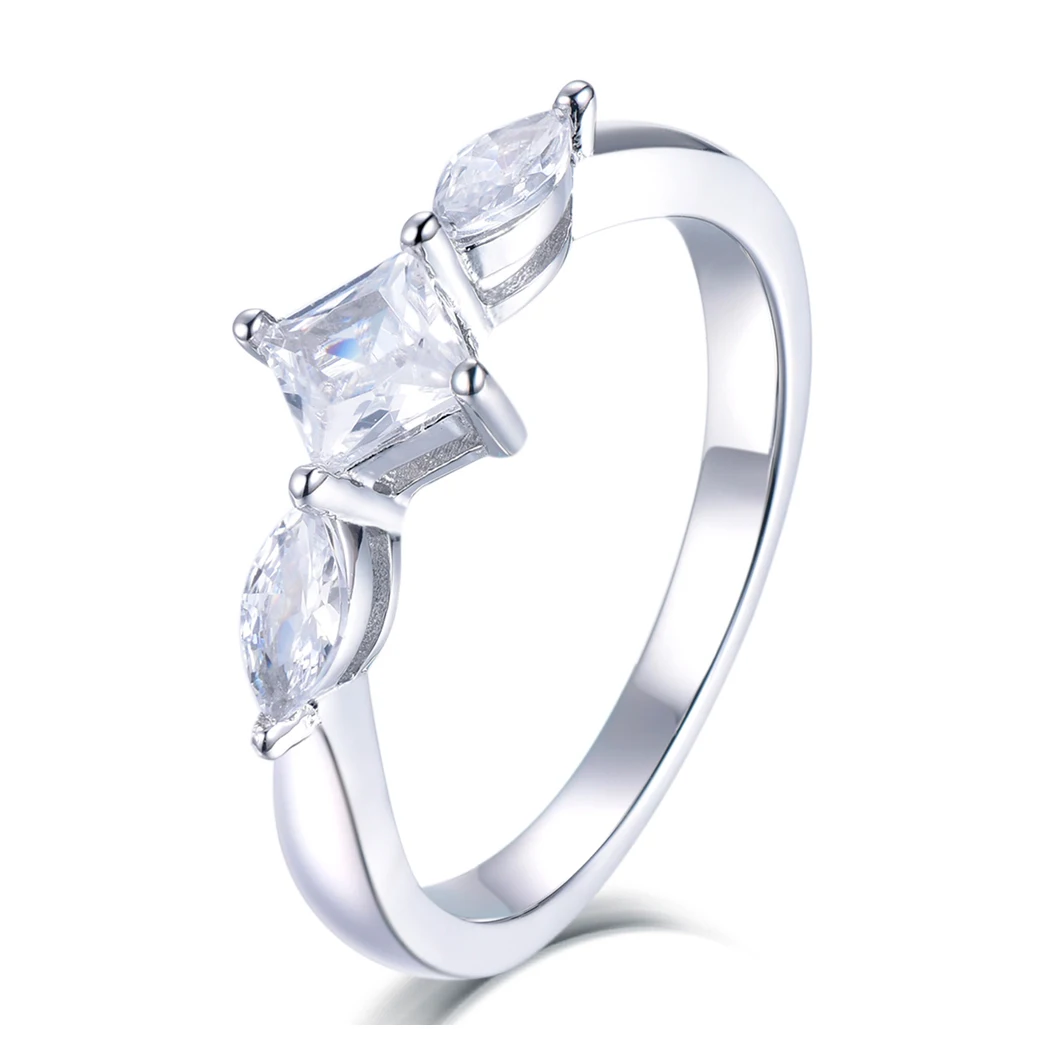 925 Sterling Silver Jewelry Latest Design Jewelry Elegant Princess Marquise Cubic Zirconia Silver Ring 
925 Sterling Silver Jewelry Latest Design Jewelry Elegant Princess Marquise Cubic Zirconia Silver Ring