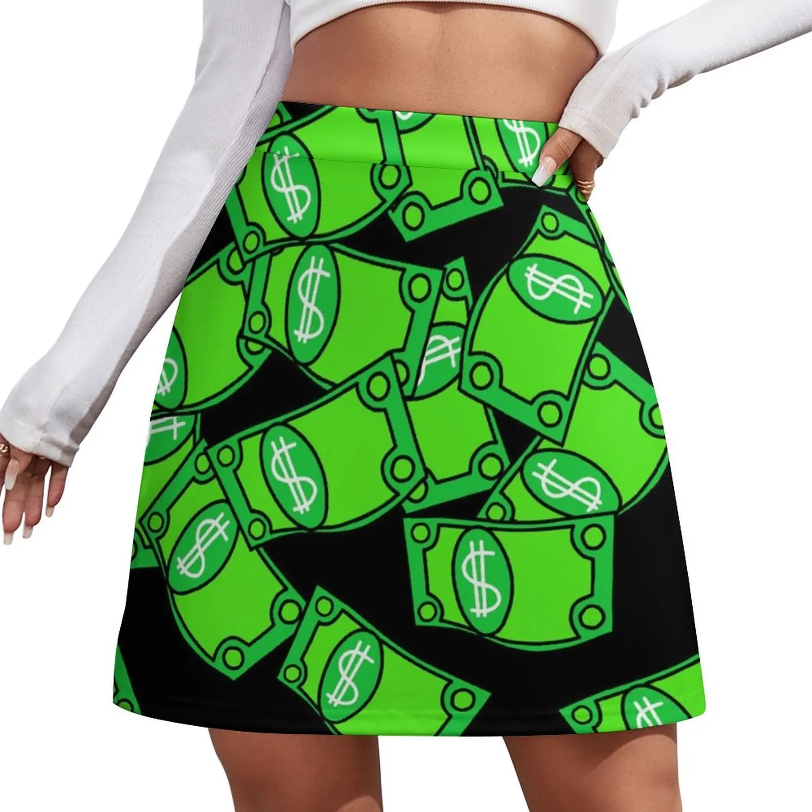 Make it Rain Cartoon Style Mini Skirt Women's clothing skirts for women Mini Skirt
Make it Rain Cartoon Style Mini Skirt Women's clothing skirts for women Mini Skirt