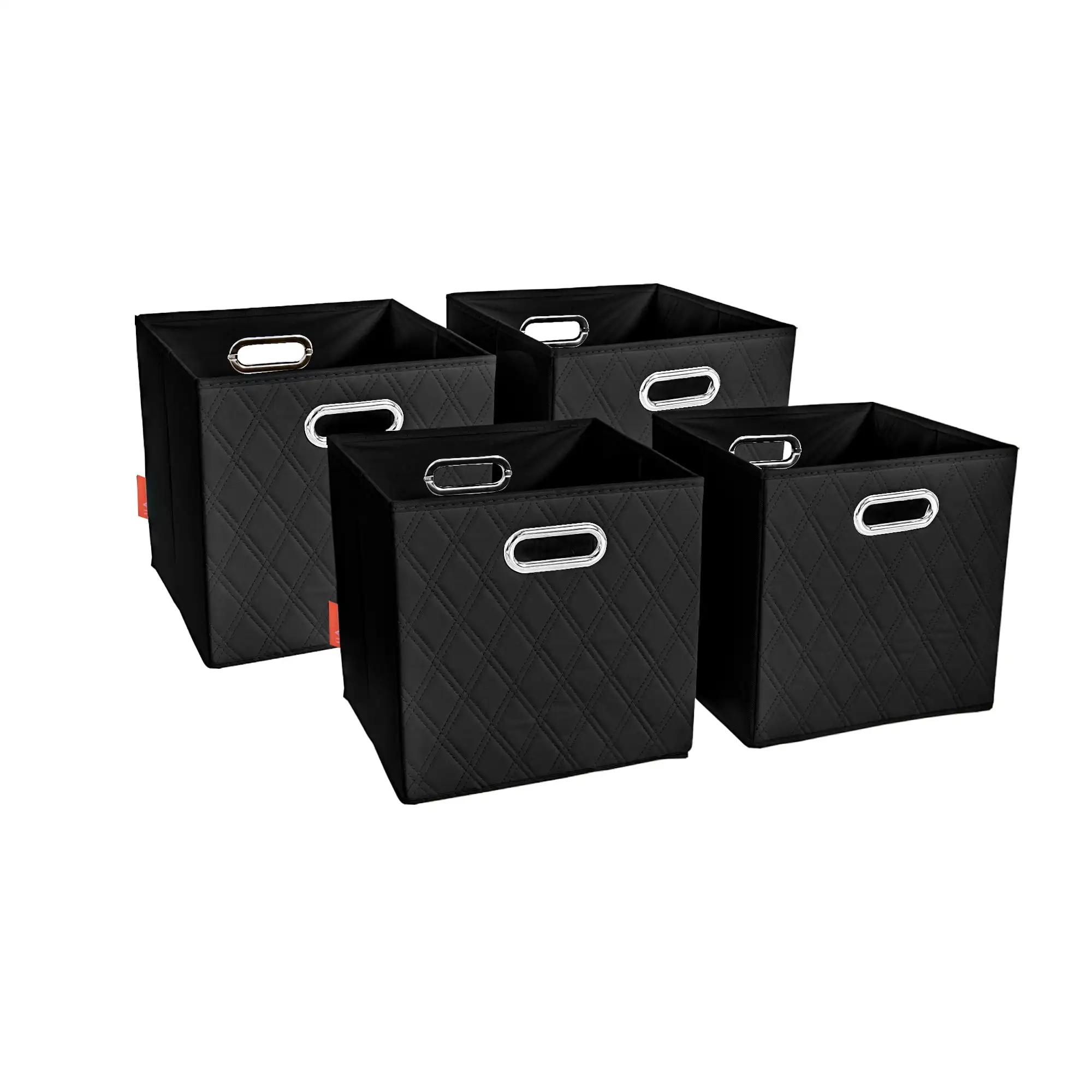 Jiaessentials 13 英寸 Leather Closet Organizers, 4Pc Black Storage Cube Bins with Air Freshener
Jiaessentials 13 英寸 Leather Closet Organizers, 4Pc Black Storage Cube Bins with Air Freshener