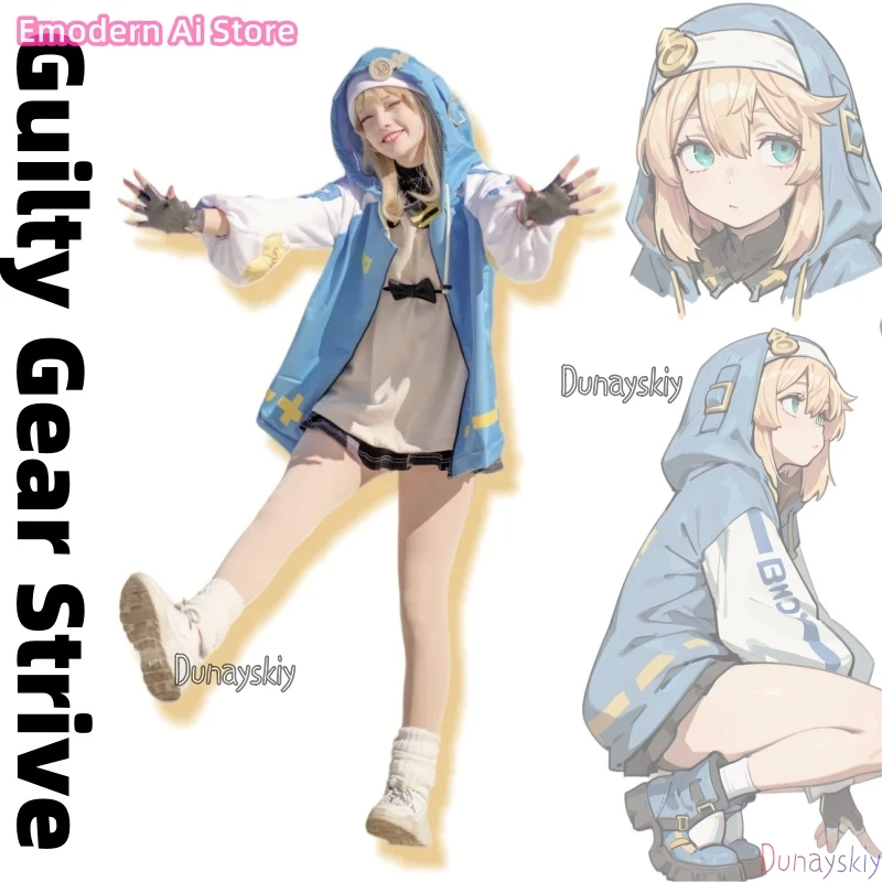 Guilty Gear Strive Bridget Cosplay платье Anime Game Outfit For Women Halloween Comic Con Role Play Party Full Set Halloween
Guilty Gear Strive Bridget Cosplay платье Anime Game Outfit For Women Halloween Comic Con Role Play Party Full Set Halloween
