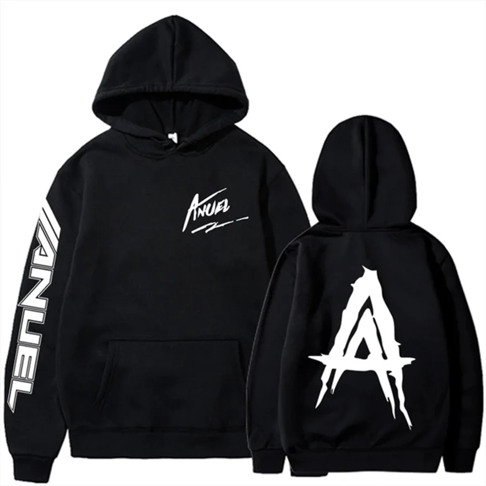 Fall Men's Hoodies Anuel AA Real Hasta La Muerte Printed Sweatshirt Streetwear Rapper Loose Pullover Casual Fashion Hoodies 2024
Fall Men's Hoodies Anuel AA Real Hasta La Muerte Printed Sweatshirt Streetwear Rapper Loose Pullover Casual Fashion Hoodies 2024