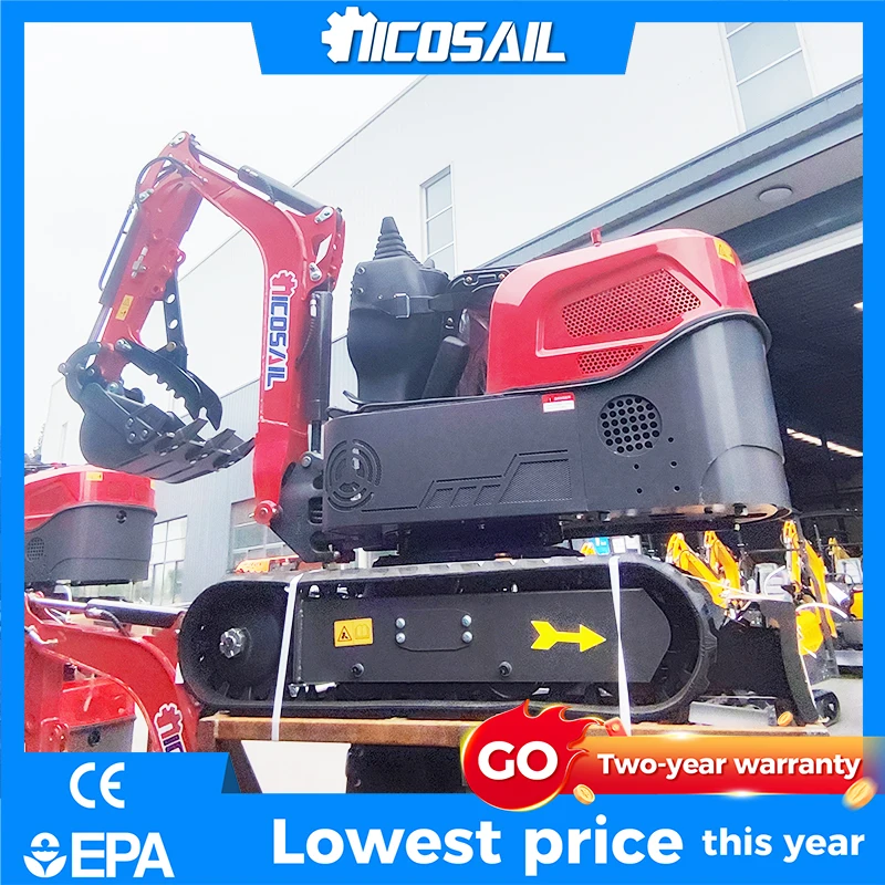 Customized OKW12 1.2 Ton Mini Excavator EPA Approved for Indoor Construction & Garden Cultivation
Customized OKW12 1.2 Ton Mini Excavator EPA Approved for Indoor Construction & Garden Cultivation
