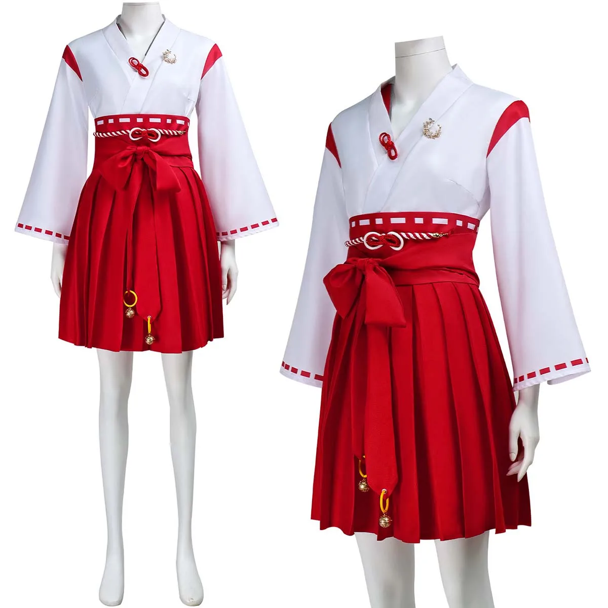 Women Game Silent Cosplay Hill Shimizu Hinako Red White Kimono Dress Costume
Women Game Silent Cosplay Hill Shimizu Hinako Red White Kimono Dress Costume