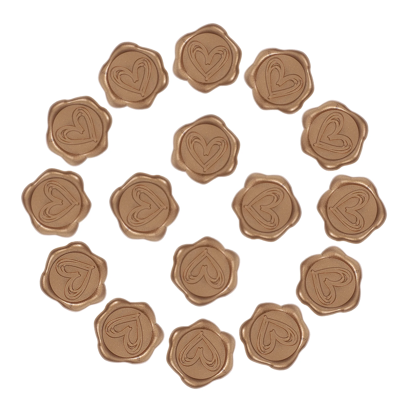 50pcs Fire Wax Seal Stickers Heart-Shaped Self-Adhesive Envelope Sealing Labels For Wedding Valentine'S Day Holiday Packaging
50pcs Fire Wax Seal Stickers Heart-Shaped Self-Adhesive Envelope Sealing Labels For Wedding Valentine'S Day Holiday Packaging