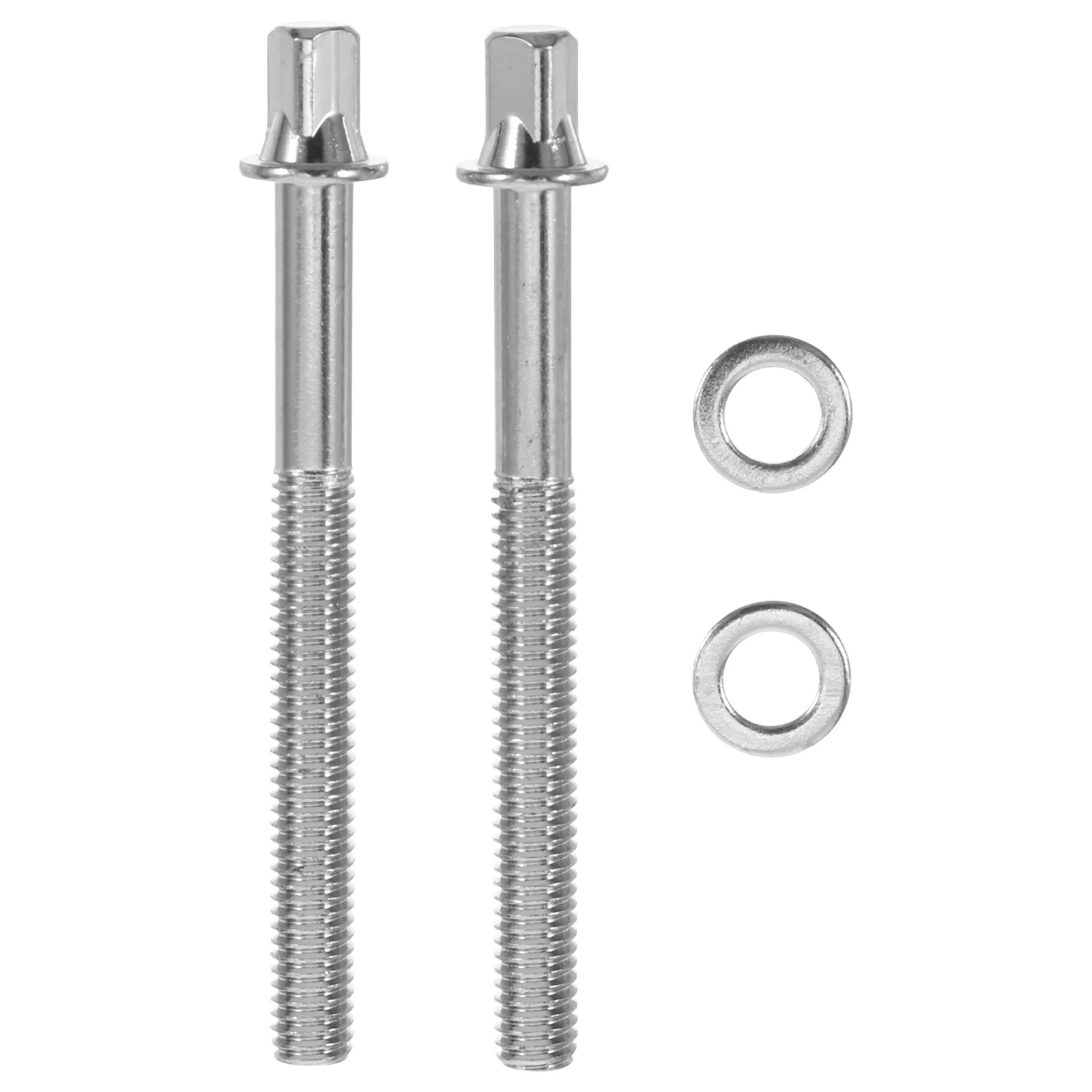 2Pcs Drum Tension Screws 60Mm Stainless Steel Long-Lasting Fasteners for Snare Bass Drum Parts Mounting Screws with Washers
2Pcs Drum Tension Screws 60Mm Stainless Steel Long-Lasting Fasteners for Snare Bass Drum Parts Mounting Screws with Washers