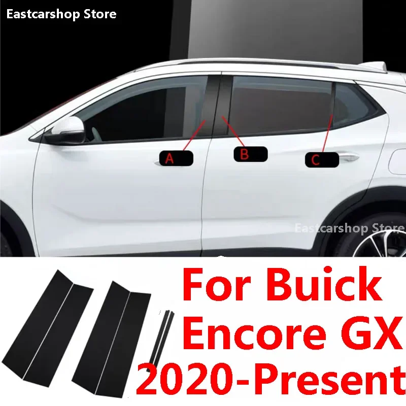 For Buick Encore GX 2020 2021 Car Window Center B C Pillar Protective Film Central Black / Carbon Fiber PC Strip Accessories
For Buick Encore GX 2020 2021 Car Window Center B C Pillar Protective Film Central Black / Carbon Fiber PC Strip Accessories