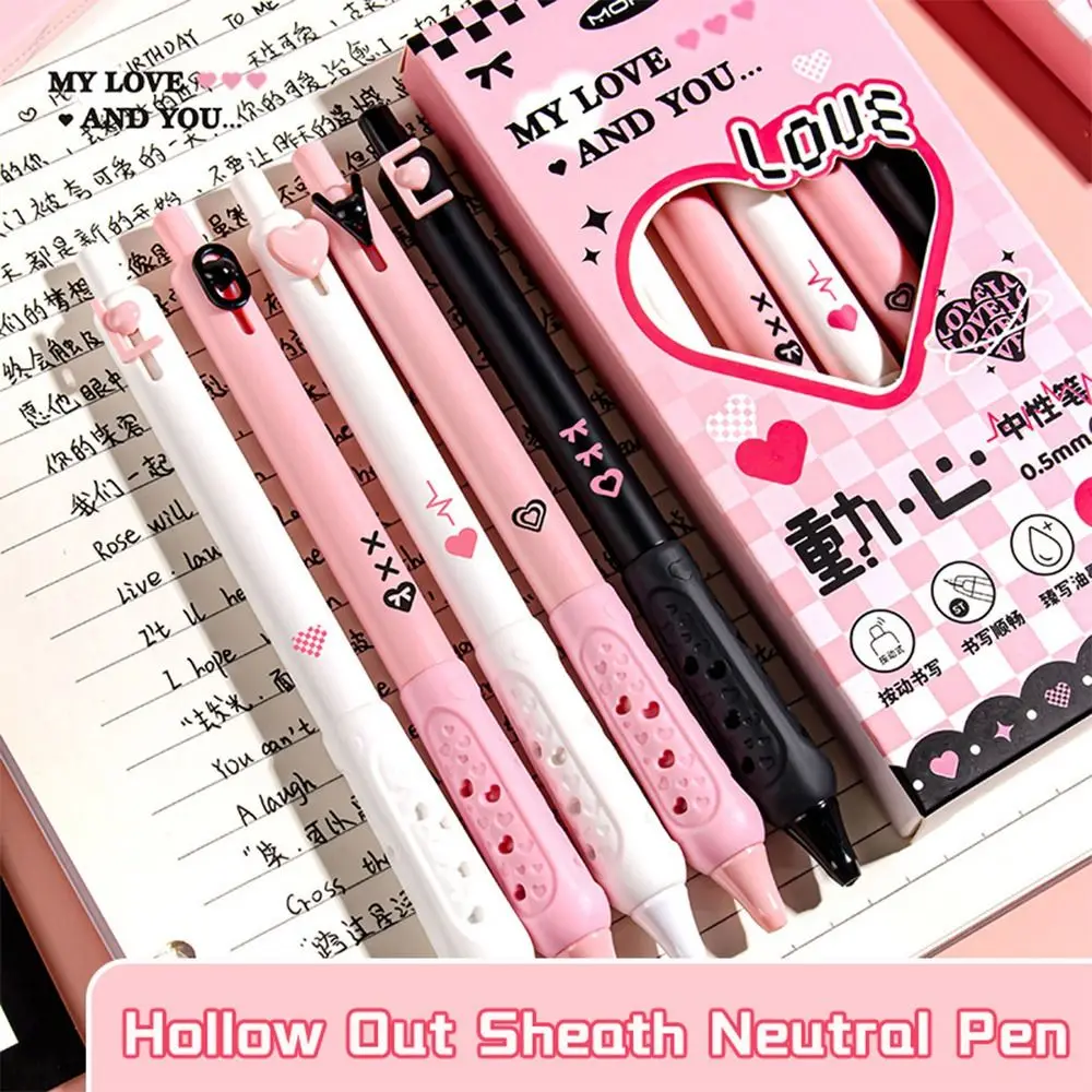 5PCS High Quality 0.5mm Black Ink Gel Pen ST Tip Quick Drying Ballpoint Pen Press Using Office Signature Pen Students
5PCS High Quality 0.5mm Black Ink Gel Pen ST Tip Quick Drying Ballpoint Pen Press Using Office Signature Pen Students