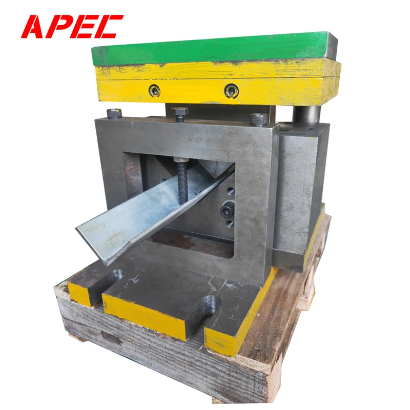 Angle bar Cutting Punching Molds Angle Steel Shearing Punch Die Size 140*140mm
Angle bar Cutting Punching Molds Angle Steel Shearing Punch Die Size 140*140mm