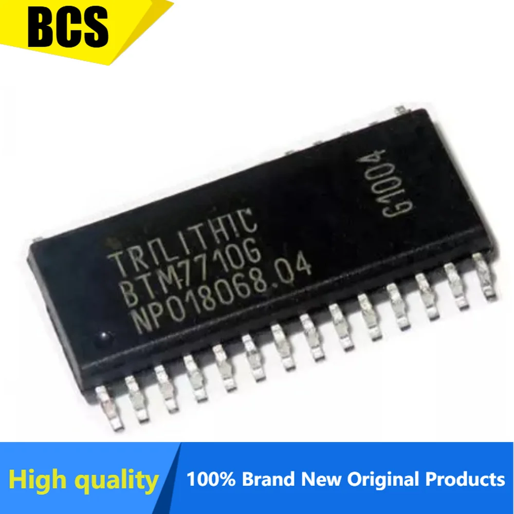 10PCS 100% New original BTM7710G BTM7740G BTM7751G BTM7741G BTM7752G Motor driver chip High Current H-Bridge Trilith IC 3G
10PCS 100% New original BTM7710G BTM7740G BTM7751G BTM7741G BTM7752G Motor driver chip High Current H-Bridge Trilith IC 3G