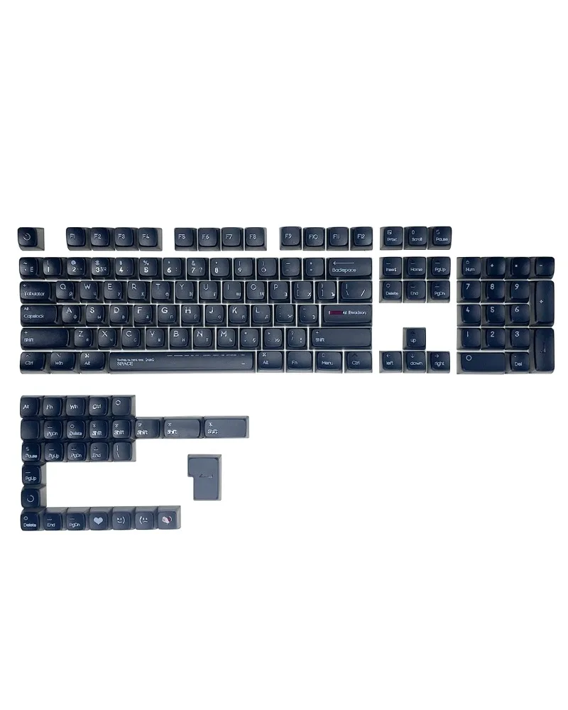 Russian Russian root double leather milk keycaps CBSA height small full set of boxed mechanical keyboard keycaps
Russian Russian root double leather milk keycaps CBSA height small full set of boxed mechanical keyboard keycaps