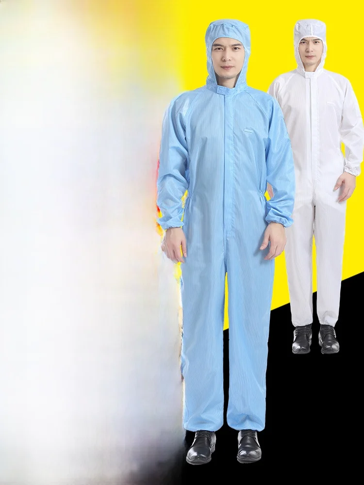 Static Dissipation Dustproof Hooded One-Piece Workwear Xin an i Anti-Static Food White Purin Inteated Suit for Wor...
Static Dissipation Dustproof Hooded One-Piece Workwear Xin an i Anti-Static Food White Purin Inteated Suit for Wor...
