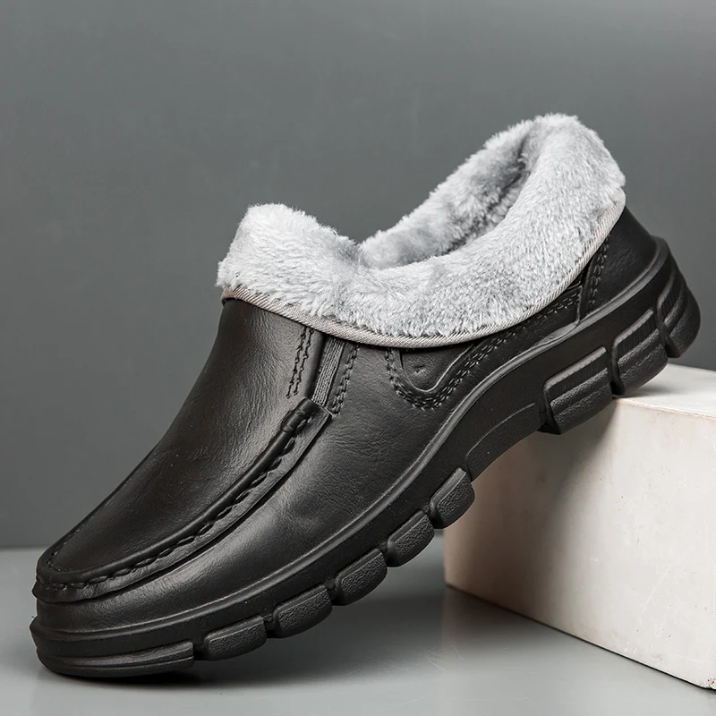 Loafers Large Size 48 Velvet Warm Chef Men Shoes Driving Shoes EVA Ankle Boots Black Waterproof Anti Slip Vulcanized Shoes 2025
Loafers Large Size 48 Velvet Warm Chef Men Shoes Driving Shoes EVA Ankle Boots Black Waterproof Anti Slip Vulcanized Shoes 2025